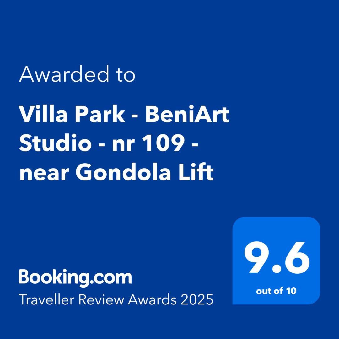 Villa Park - Beniart Studio - Nr 109 - Near Gondola Lift 波罗维茨 外观 照片